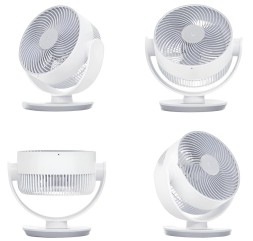 Вентилятор напольный/настольный Mijia DC Frequency Conversion Circulating Fan белый