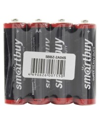 Батарейка солевая Smartbuy R6/4B (60/600) SBBZ-2A04S