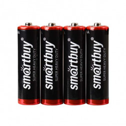 Батарейка солевая Smartbuy R6/4S (60/600)  (SBBZ-2A04S)