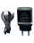  Сетевое зар. устр. Hoco C12Q с шнуром Micro 1USB QC3.0 2.4A черное