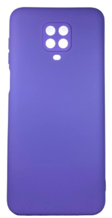 Накладка для Xiaomi Redmi Note 9 Pro Silicone cover лаванда