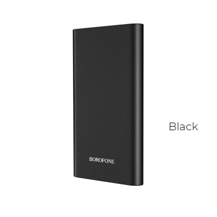  Powerbank Borofone BT19 10000mAh 2USB 2A с индикатором черный