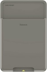 Силиконовый чехол для карт Baseus ACKD-A0G темно-серый