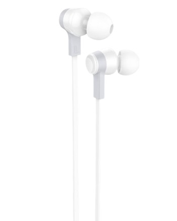  Наушники с микрофоном Hoco M86 1.2м белые