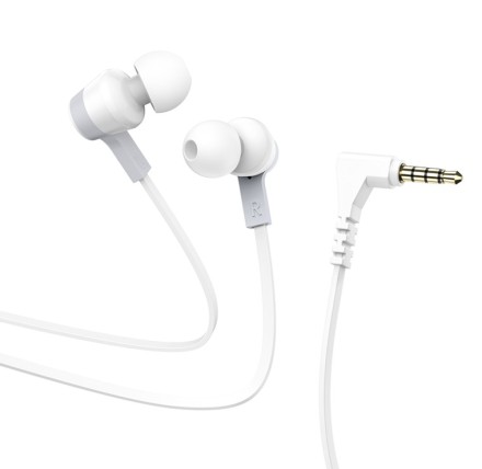  Наушники с микрофоном Hoco M86 1.2м белые