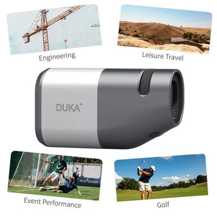  Лазерный дальномер Duka TR1 1200m серый