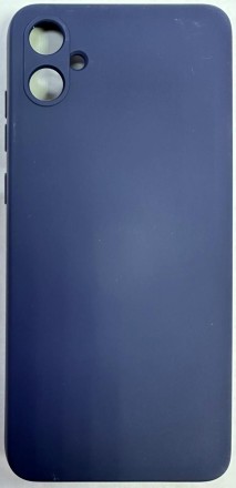  Накладка для Samsung Galaxy A05 Silicone cover синяя