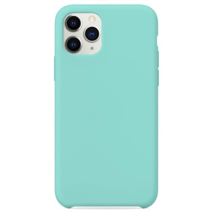  Чехол-накладка i-Phone 12 Pro Max Silicone icase №17 бирюзовая
