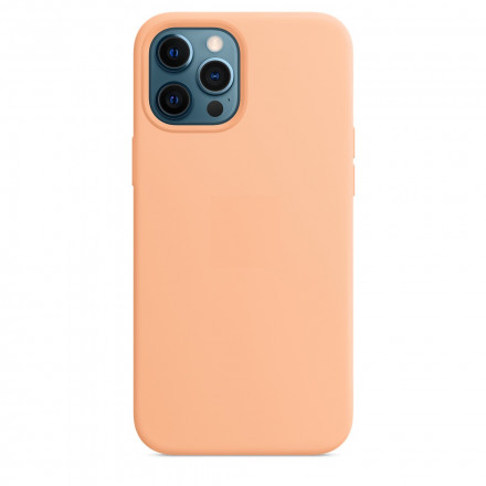 Чехол-накладка  i-Phone 12/12 Pro Silicone icase  №27 персиковая