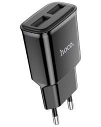 Сетевое зар. устр. Hoco C88A 2USB 2.4A черное