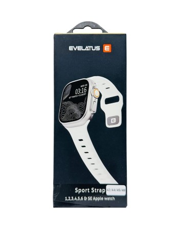  Сменный браслет Evelatus для Apple Watch 42-44-45-49mm белый