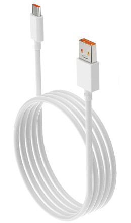  Usb Кабель-зарядка Xiaomi USB на Type-C 6A 2м белый