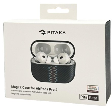  Чехол для Airpods Pro/Pro 2 Pitaka Magez Case 600D Rhapsody