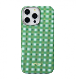 Накладка для i-Phone 16 Pro 6.3" Pitaka Ultra Slim case зеленая (Forest green)