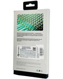 Накладка для i-Phone 16 Pro 6.3" Pitaka Ultra Slim case зеленая (Forest green)