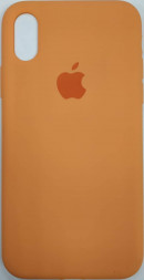 Чехол-накладка  iPhone XS Max Silicone icase  №02 абрикосовая