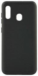 Накладка для Samsung Galaxy A20 Silicone cover черная