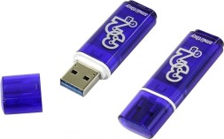 3.0 USB флеш накопитель Smartbuy 32GB Glossy Dark Blue (SB32GBGS-DB)