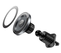 Держатель в автомобиль в воздуховод Borofone BH122 магнитный черный