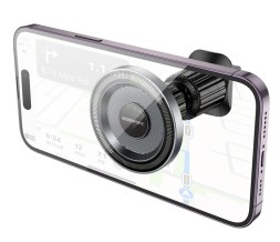 Держатель в автомобиль в воздуховод Borofone BH122 магнитный черный