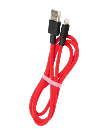 Usb Кабель-зарядка Lightning Hoco X29 Superior style 2.4A 1м в силиконовый PVC красный