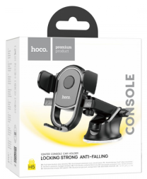 Держатель в автомобиль на торпеду Hoco H5 чёрный