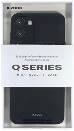  Накладка для Samsung Galaxy S23 K-Doo Q Series силикон черная