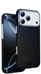 Накладка для i-Phone 17 Pro Keephone Kevlar Paris MagSnap черный