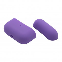 Силиконовый чехол для AirPods Pro фиолетовый