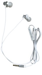 Наушники с микрофоном Remax RM-512 серебристые