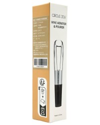 Аэратор для вина Circle Joy (CJ-DXJQ01) чёрный