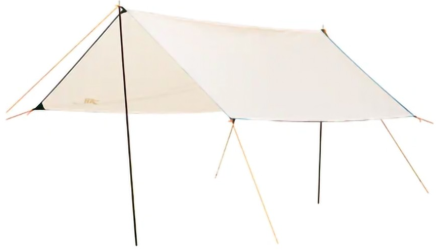  Походный тент для кемпинга Xiaomi Chao Camping Picnic Cloth 300x300x210 YC-TM01 бежевый