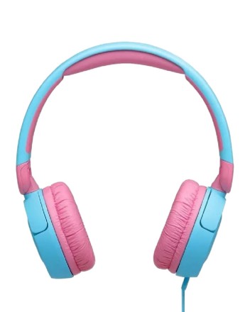  Стереонаушники полноразмерные JBL JR310 1.2м голубые/розовые
