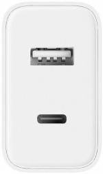 Сетевое зарядное устройство Xiaomi MI 33W Wall Charger 1USB/1USB-C 22.5W (BHR4996GL) белое