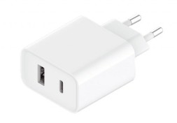 Сетевое зарядное устройство Xiaomi MI 33W Wall Charger 1USB/1USB-C 22.5W (BHR4996GL) белое