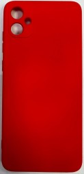 Накладка для Samsung Galaxy A05 Silicone cover красная
