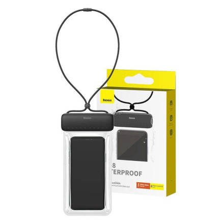  Водонепроницаемая сумка Baseus AquaGlide IPX-8 Waterproof P60263700113 черная