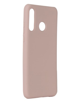 Накладка для Huawei Honor 9C Silicone cover пудро