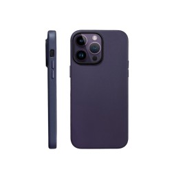 Накладка для i-Phone 15 Pro Max K-Doo Mag Noble кожаная фиолетовая