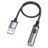  Портативный Прикуриватель зажигалка Hoco UA30 USB-A cigarette lighter 30см черный