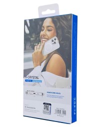 Накладка для i-Phone 16 Pro Max Keephone X-Crystal MagSnap прозрачный