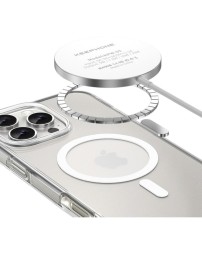 Накладка для i-Phone 16 Pro Max Keephone X-Crystal MagSnap прозрачный