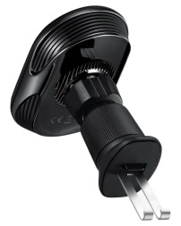 Держатель в воздуховод с беспроводной зарядкой Pitaka Magez Car Mount Pro 2 Qi2 черный