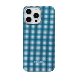 Накладка для i-Phone 16 Pro 6.3&quot; Pitaka Ultra Slim case синяя (Ocean blue)