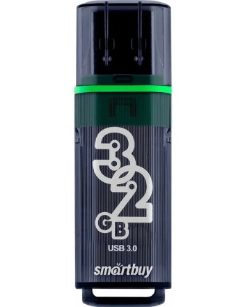  3.0 USB флеш накопитель Smartbuy 32GB Glossy Dark Grey (SB32GBGS-DG)