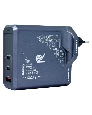  Сетевое зар. устр. Remax RP-U106 1USB/2C 140W серое