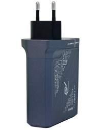 Сетевое зар. устр. Remax RP-U106 1USB/2C 140W серое