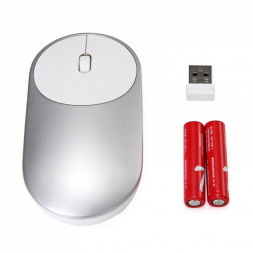 Мышь оптическая Xiaomi Mi Portable Mouse (HLK4002CN) серебристый