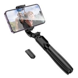 Монопод с пультом ДУ Borofone BY13 BT5.2/4.5&quot;-7&quot;/0.7м черный