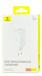 Сетевое зар. устр. Baseus GaN6Pro Fast Charger 2USB/2C 65W P10162701213-00 белое
